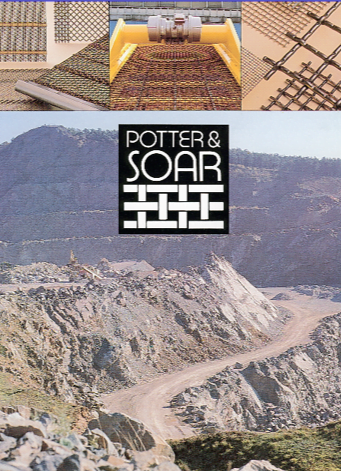 Potter and Soar metal mesh for quarry applications